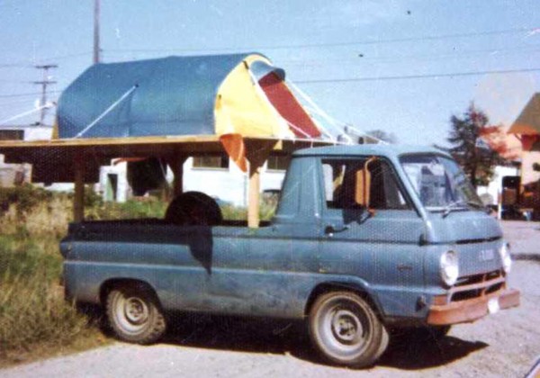 MSR Tent testing 1973