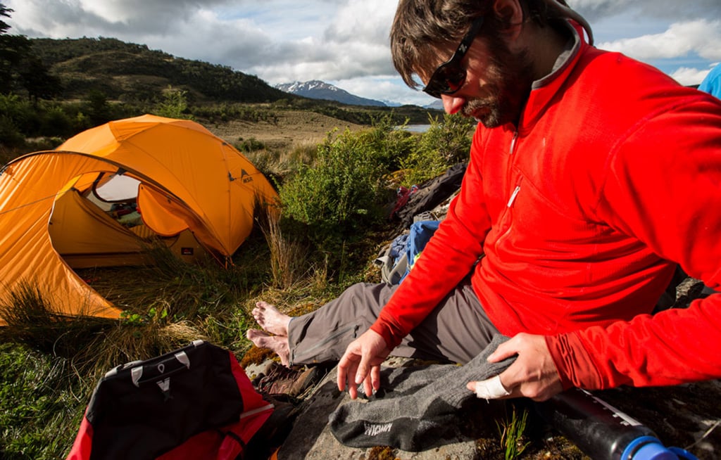 Foot Care on Backpacking Trip