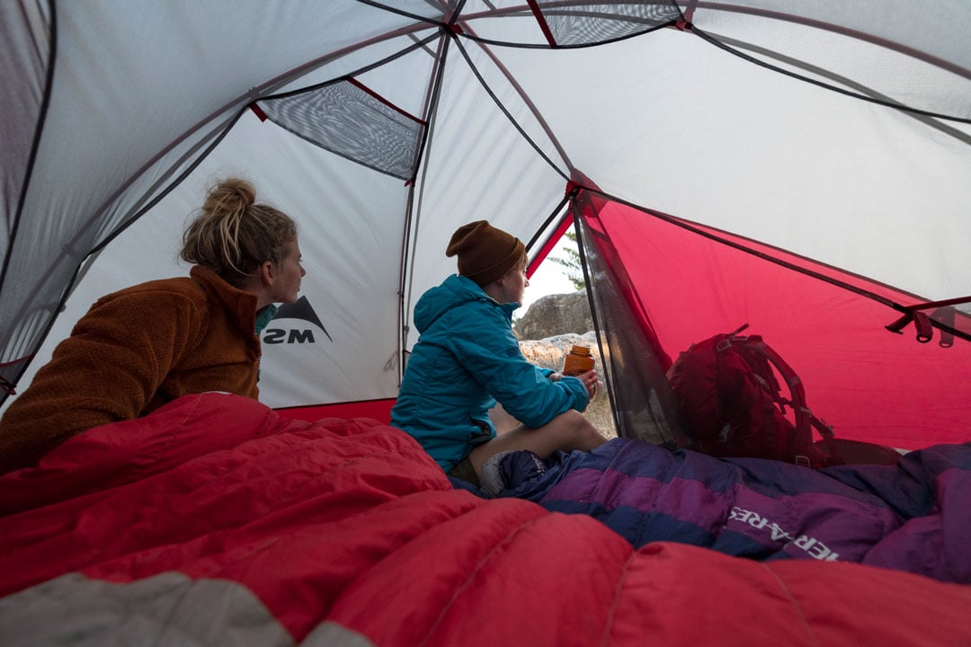 MSR blog 3 Season vs 4 Season Tents | Photo by Scott Rinckenberger