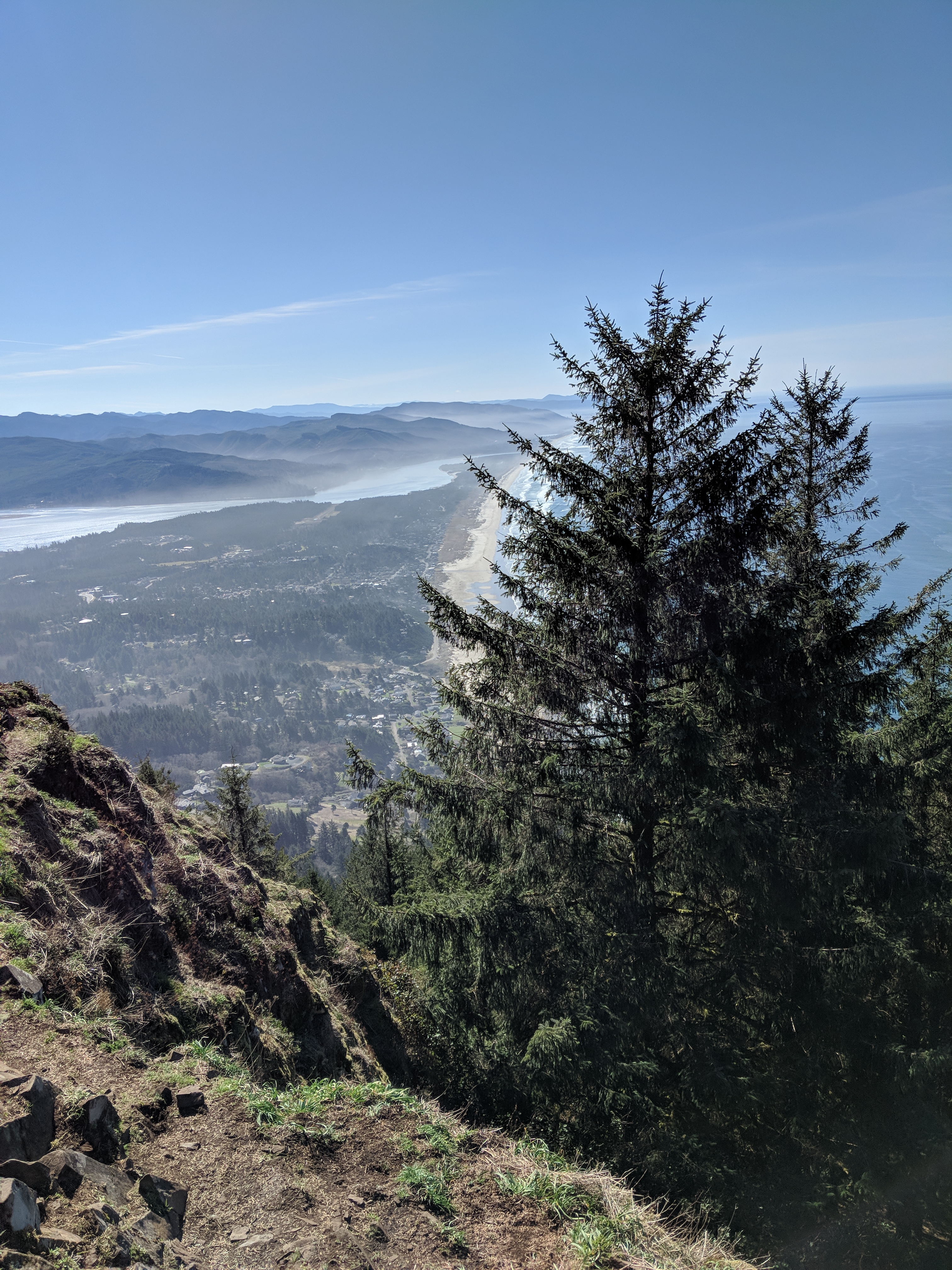 Headland overlooking the Oregon coast