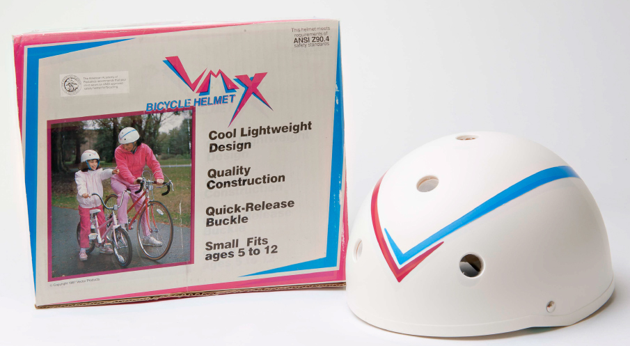 MSR bicycling helmet 1980s