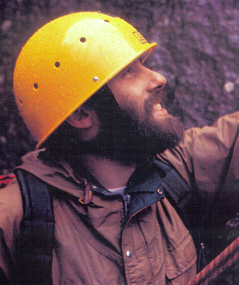 MSR Yellow Climbing Helmet