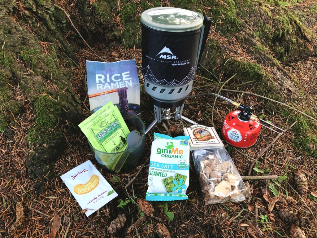 Backpacking meals to cook in MSR WindBurner Personal Stove System