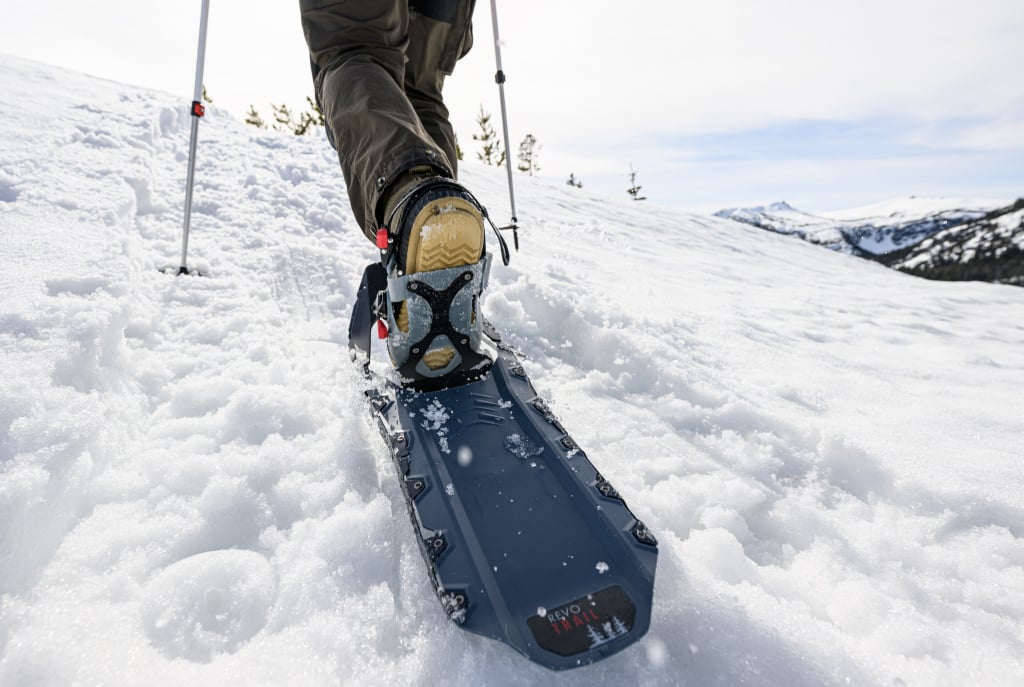 Revo’s plastic underfoot deck allows for more flexibility