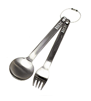 Titan Spoon and Fork