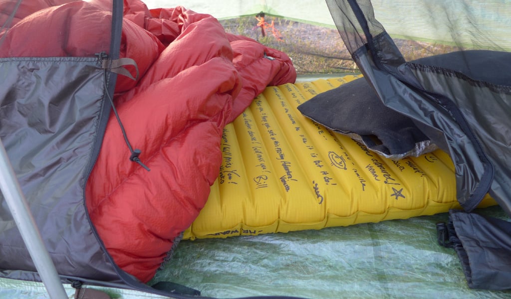 Ashley Brown Ultralight Sleep System for PCT