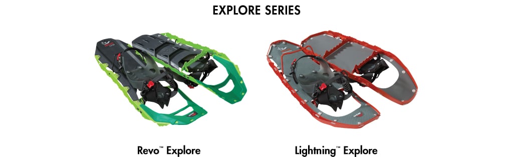 Guide to MSR® Explore Series Snowshoes (Revo and Lightning)