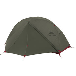 Elixir™ 1 Backpacking Tent - Green - Rain Door Closed