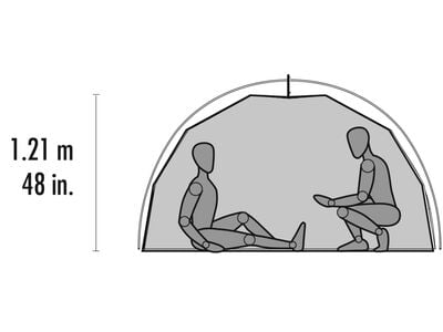 Elixir™ 4 Backpacking Tent - Interior Area