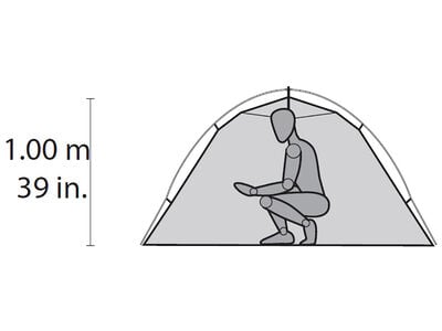 Tente de randonnée ultralégère Hubba Hubba™ NX pour deux personnes, , large
