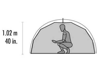 Elixir™ 2 Backpacking Tent Interior