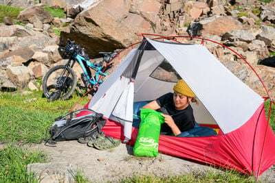Hubba Hubba™ Bikepack 1-Person Tent | Photo: Scott Rinckenberger