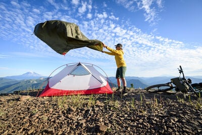 Hubba Hubba™ Bikepack 1-Person Tent | Photo: Scott Rinckenberger