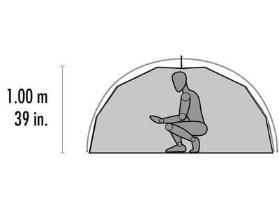 Elixir™ 1 Backpacking Tent Interior