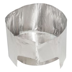 Solid Heat Reflector with Windscreen
