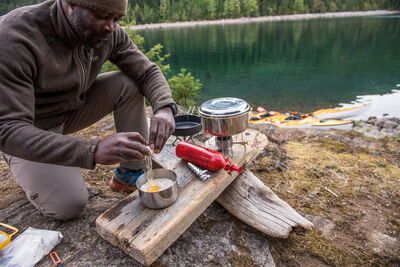 Deluxe Stainless Steel Alpine™ Camping Fry Pan